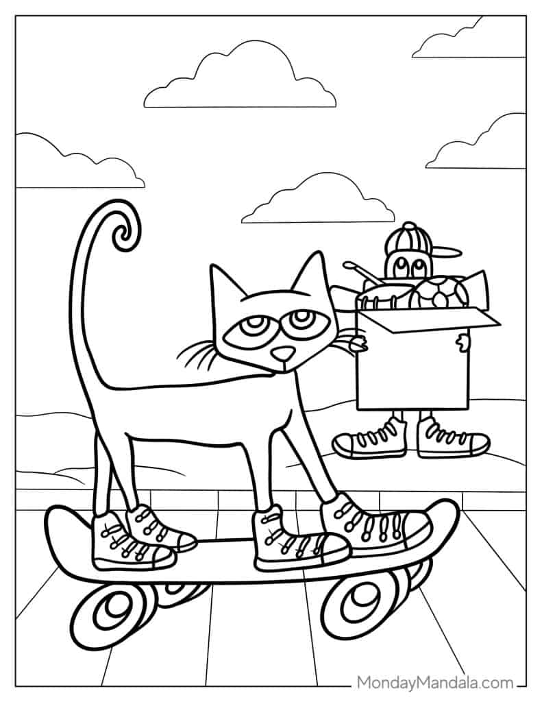 Pete THE CAT Interactive Worksheet For 1 Live Worksheets 