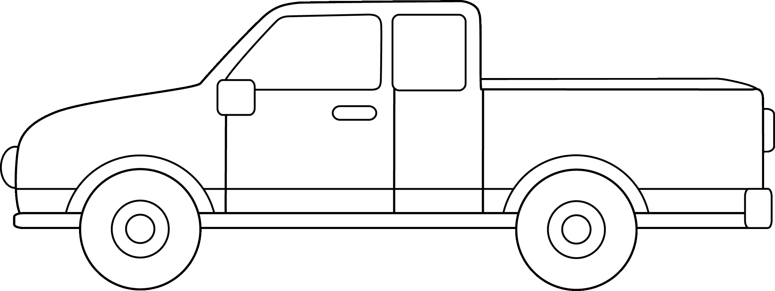 Pickup Truck Coloring Pages Pickup Truck Coloring Pages