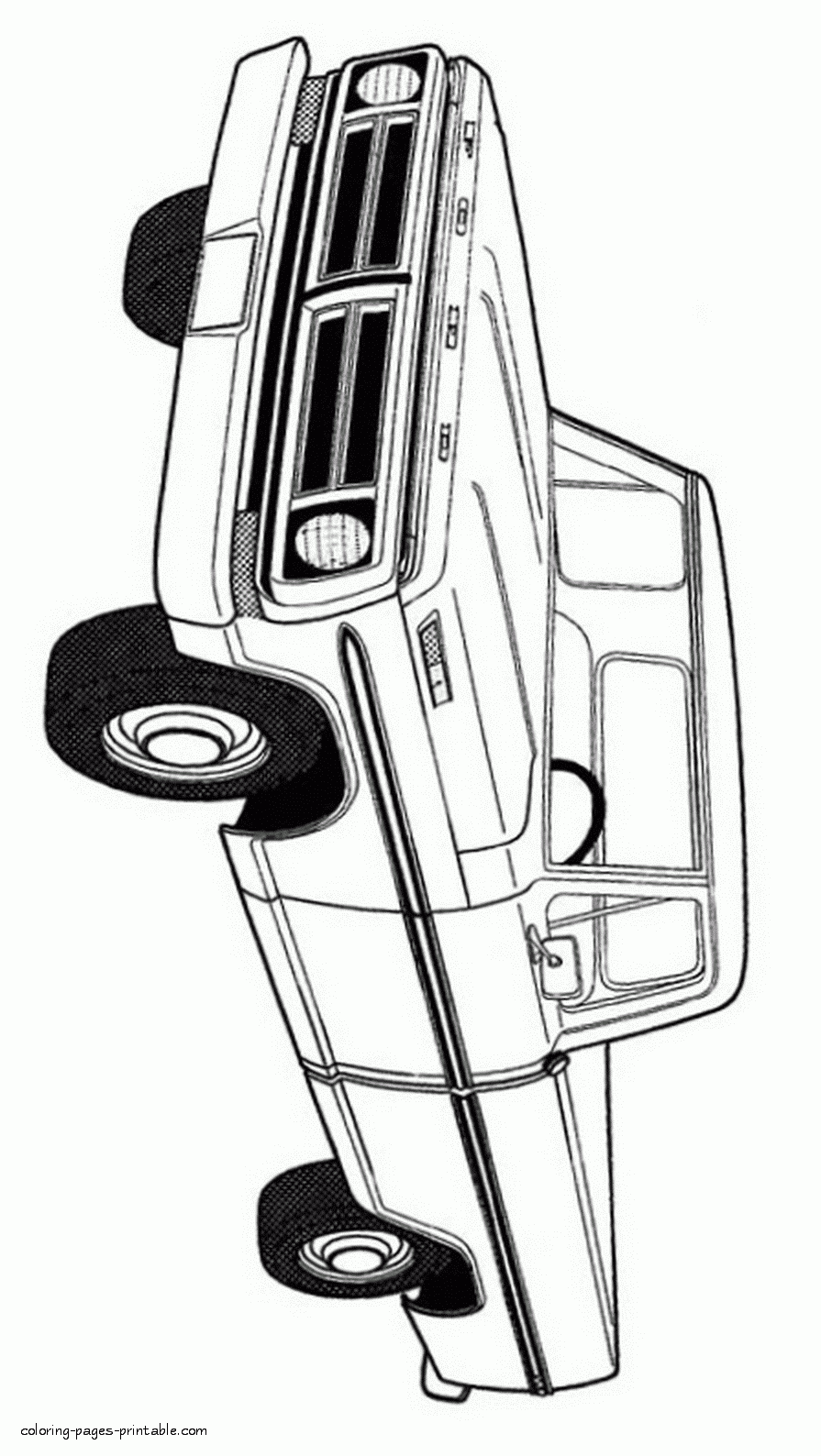 Pickup Truck Coloring Pages Pickup Truck Coloring Pages