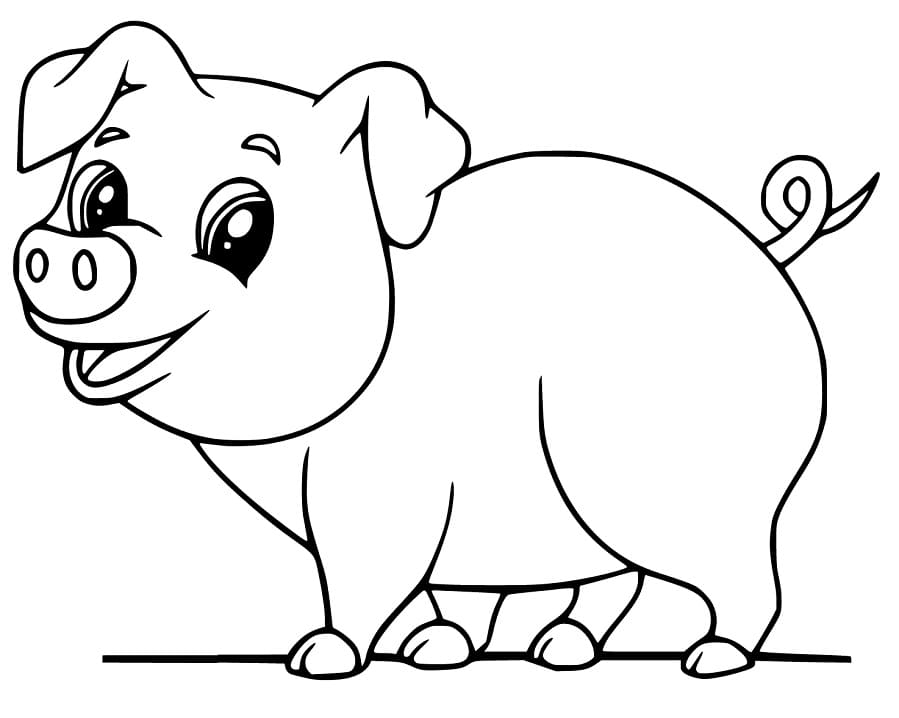 Pig Coloring Pages