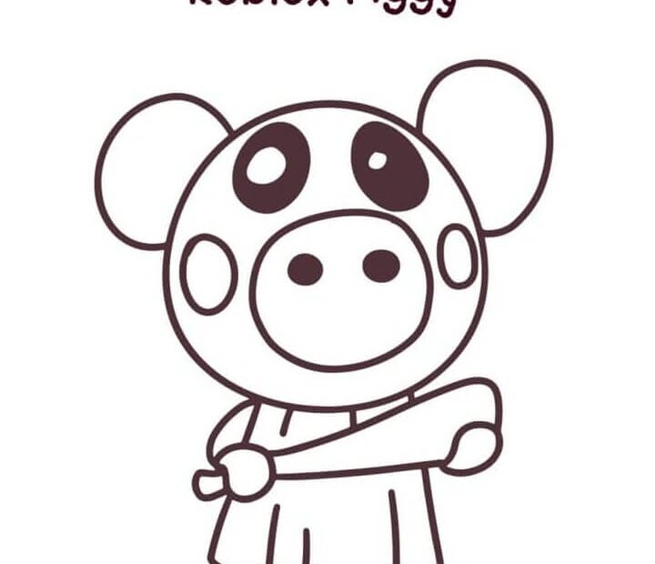 Piggy Roblox 4 Coloring Page Free Printable Coloring Pages For Kids