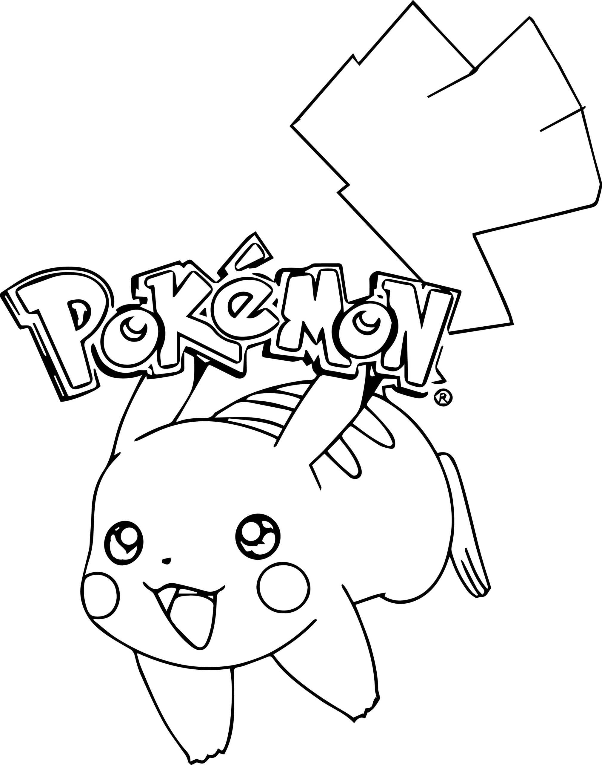 Pikachu images coloring pages printable Pikachu images coloring pages printable