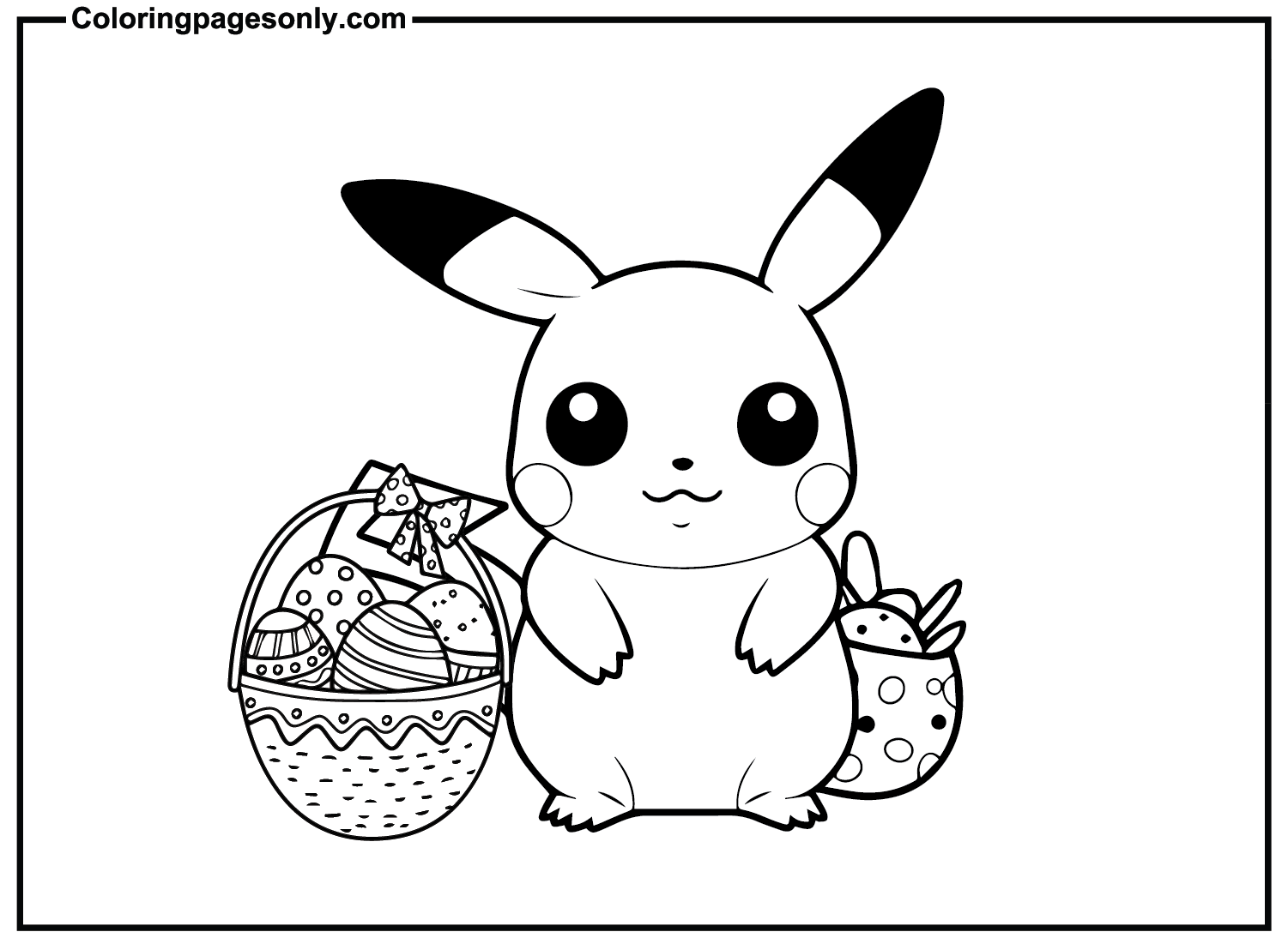 Pikachu images coloring Pikachu images coloring
