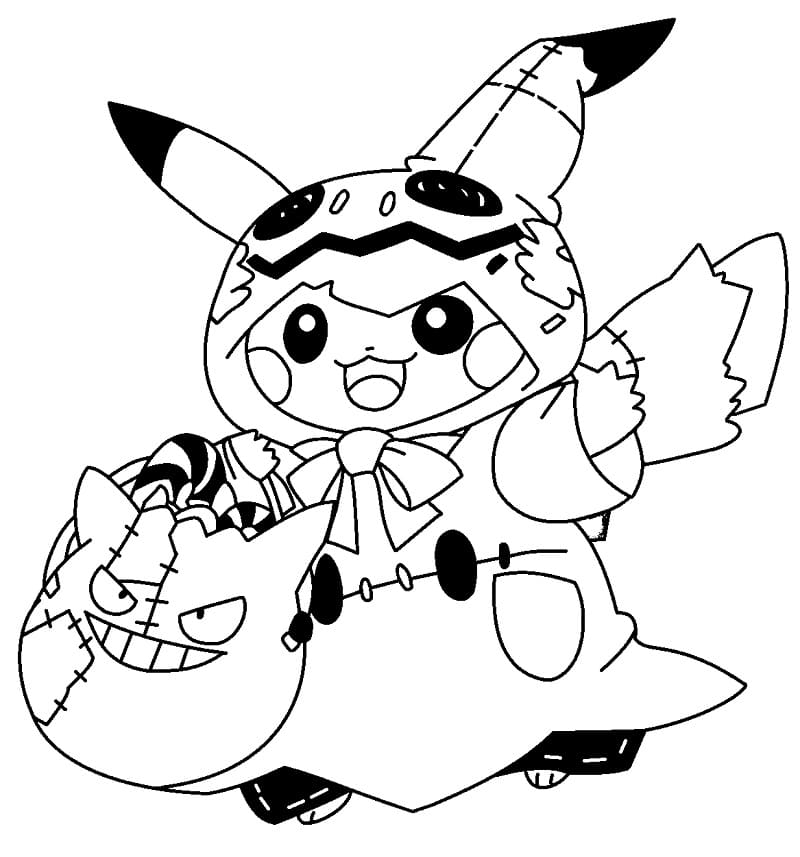 Pikachu On Halloween Coloring Page Free Printable Coloring Pages For Kids Pikachu On Halloween Coloring Page Free Printable Coloring Pages For Kids