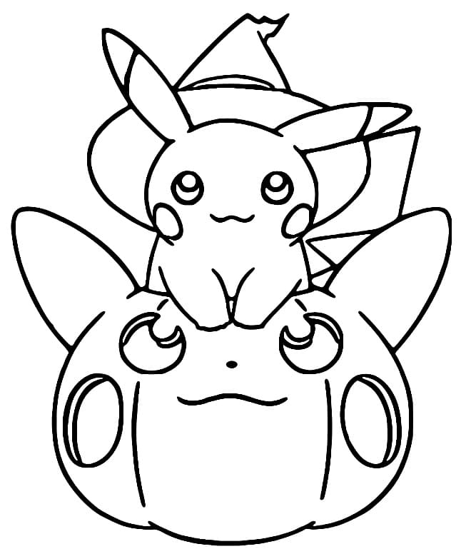 Pikachu On Halloween Coloring Page Free Printable Coloring Pages For Kids Pikachu On Halloween Coloring Page Free Printable Coloring Pages For Kids