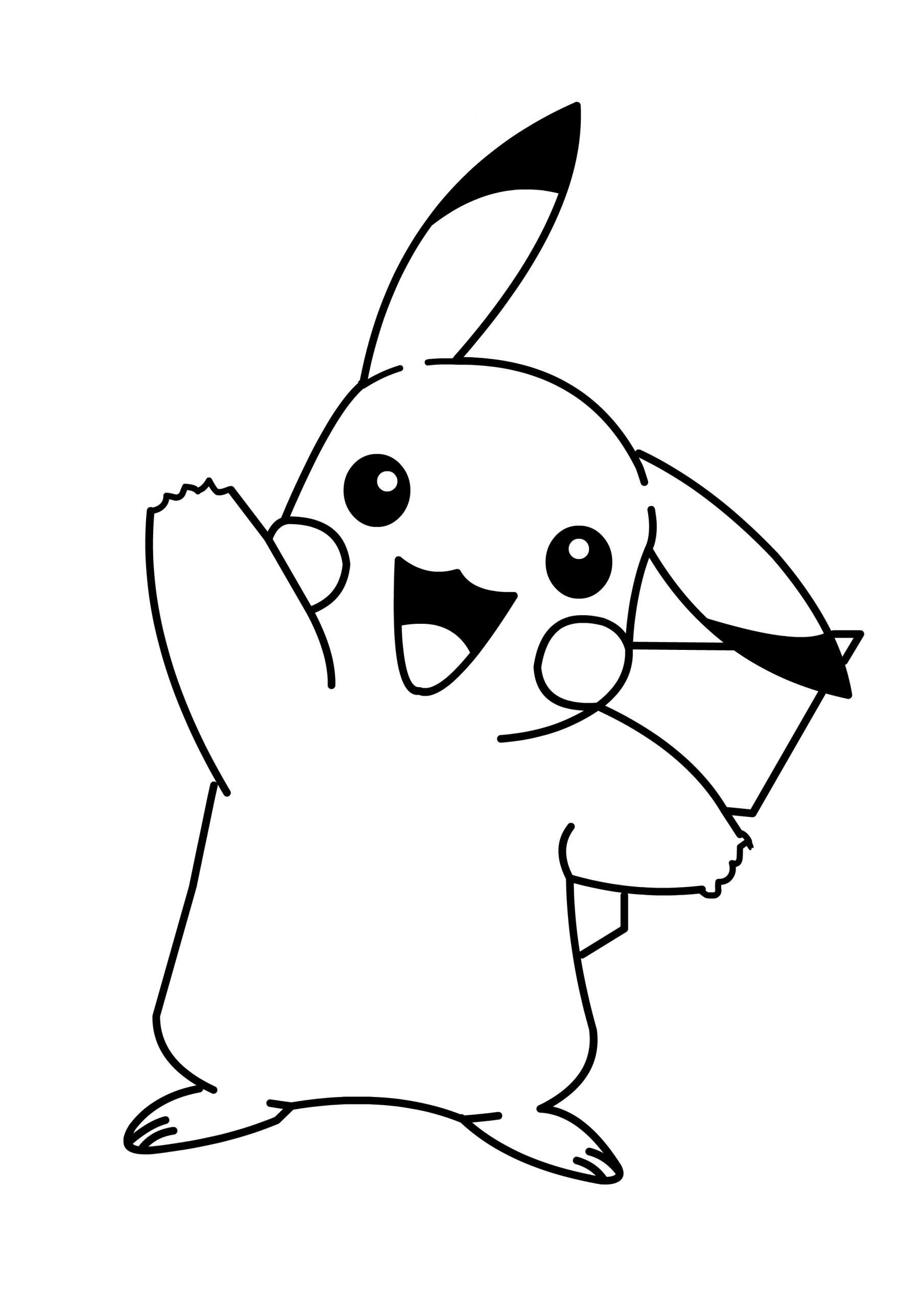 Pikachu Pokemon Coloring Pages Print Color Craft Pikachu Pokemon Coloring Pages Print Color Craft