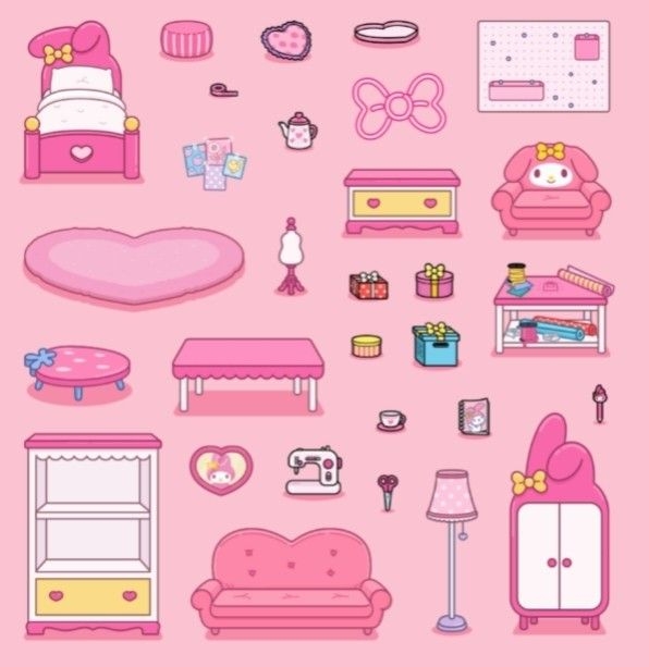 My Melody free printables My Melody free printables