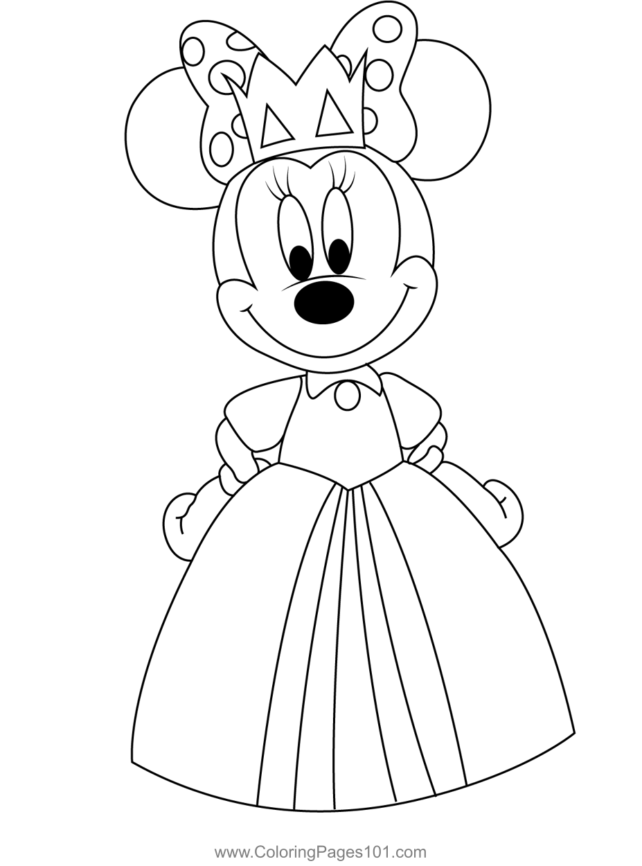 Pink Minnie Mouse Coloring Page For Kids Free Minnie Mouse Printable Pink Minnie Mouse Coloring Page For Kids Free Minnie Mouse Printable