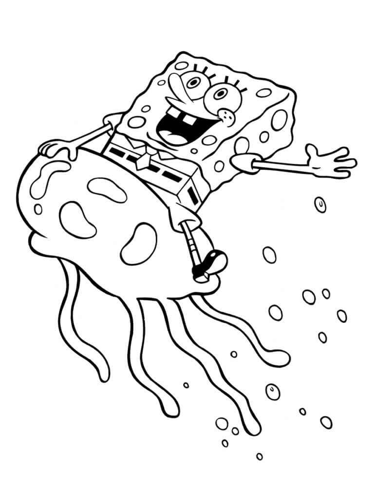 Pirate SpongeBob Coloring Page Free Printable Coloring Pages For Kids