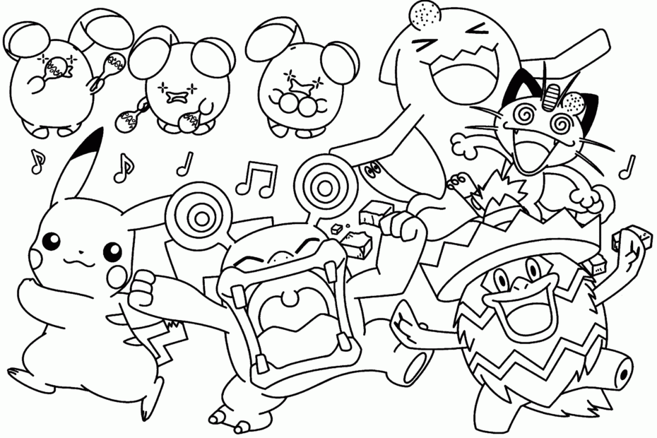Pokemon Coloring Pages Printable Free Coloring Home