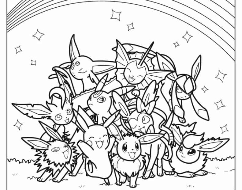 Pokemon Free Color Sheets Pdf Printable Free Coloring Sheet