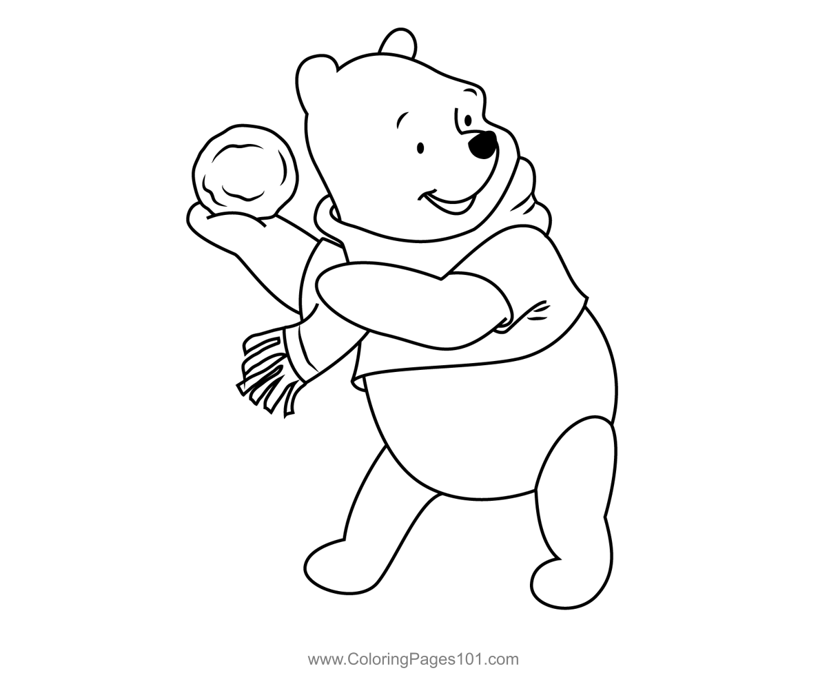 Pooh bear printable coloring pages Pooh bear printable coloring pages