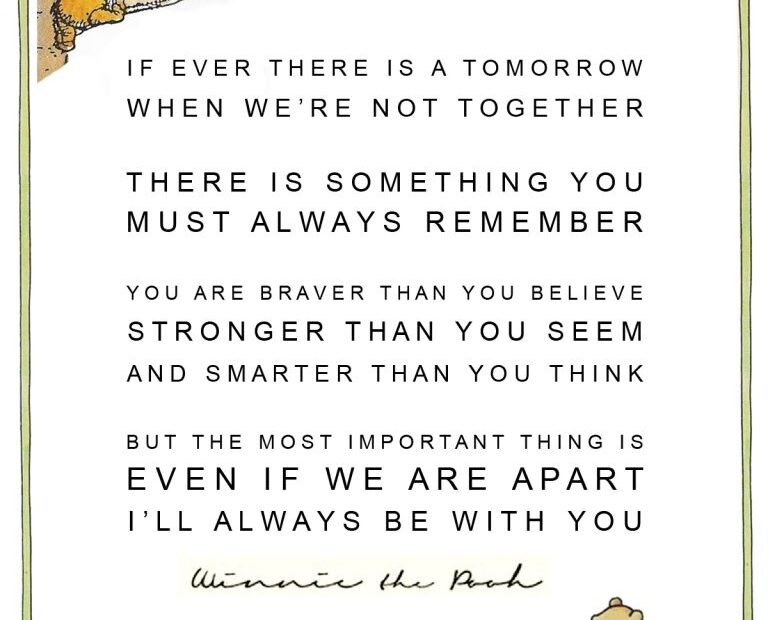 Pooh Prints With Poems Classic Winnie The Pooh Prints