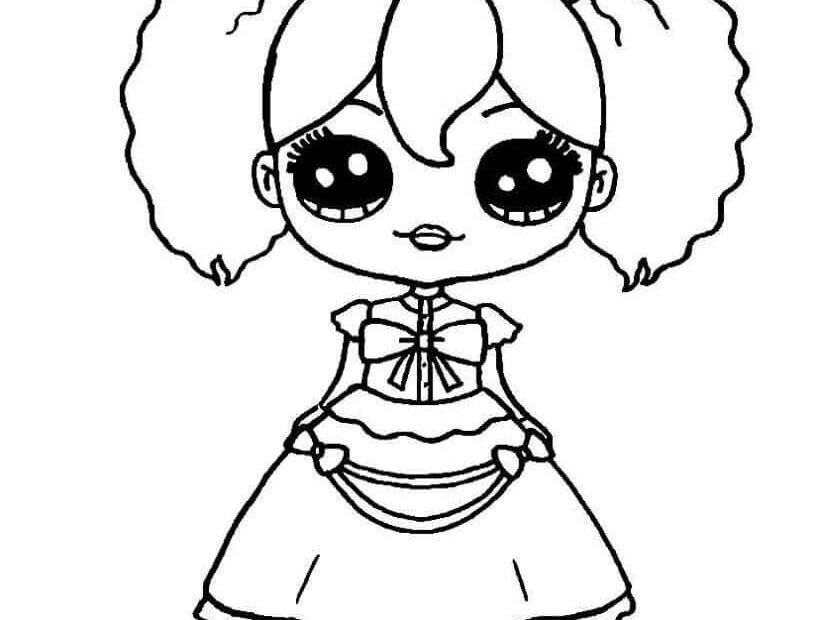 Poppy Playtime Coloring Page Turkau