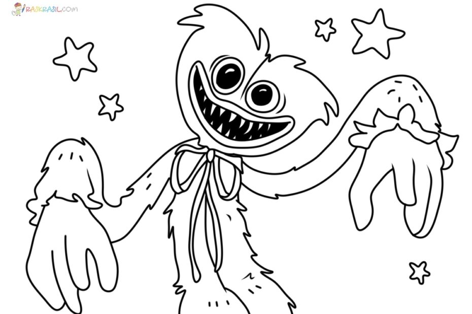 Poppy Playtime Coloring Pages Coloring Home