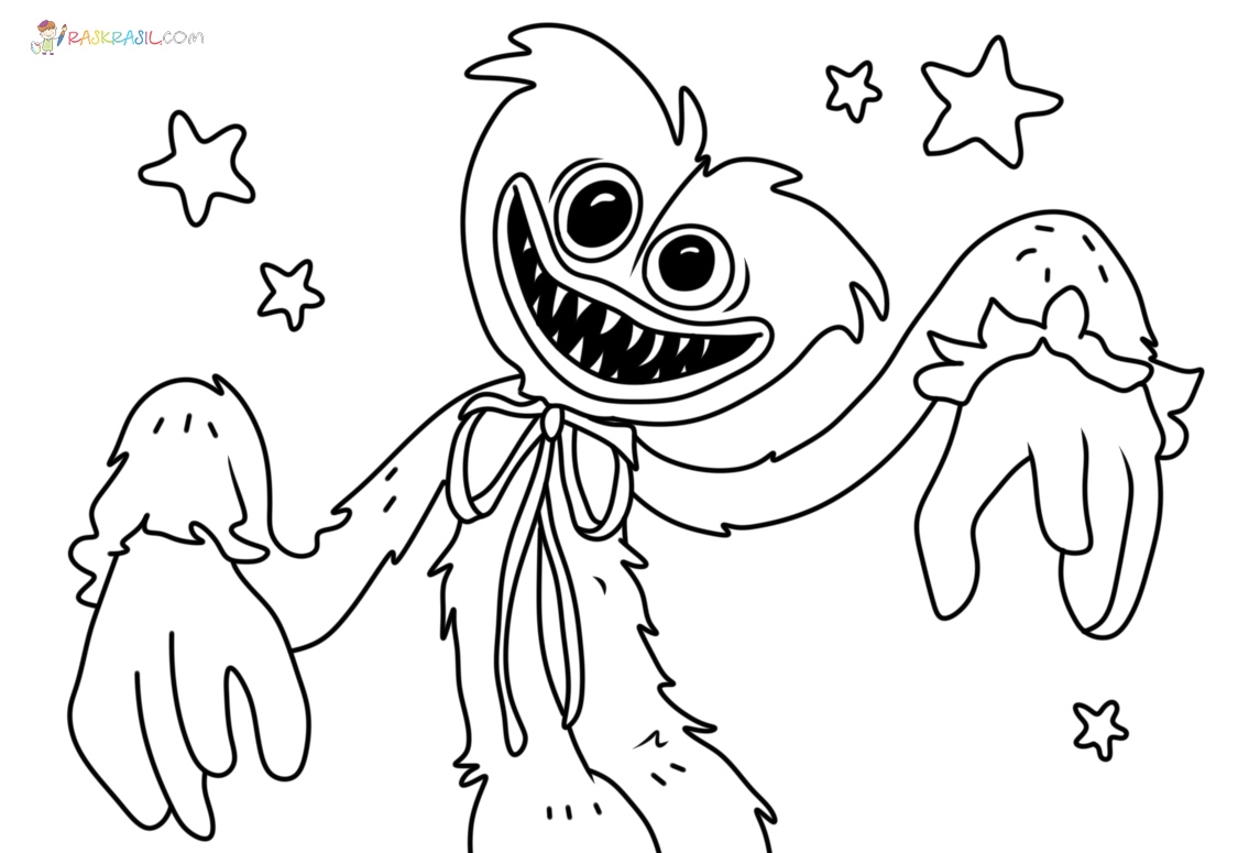 Poppy Playtime Coloring Pages Coloring Home