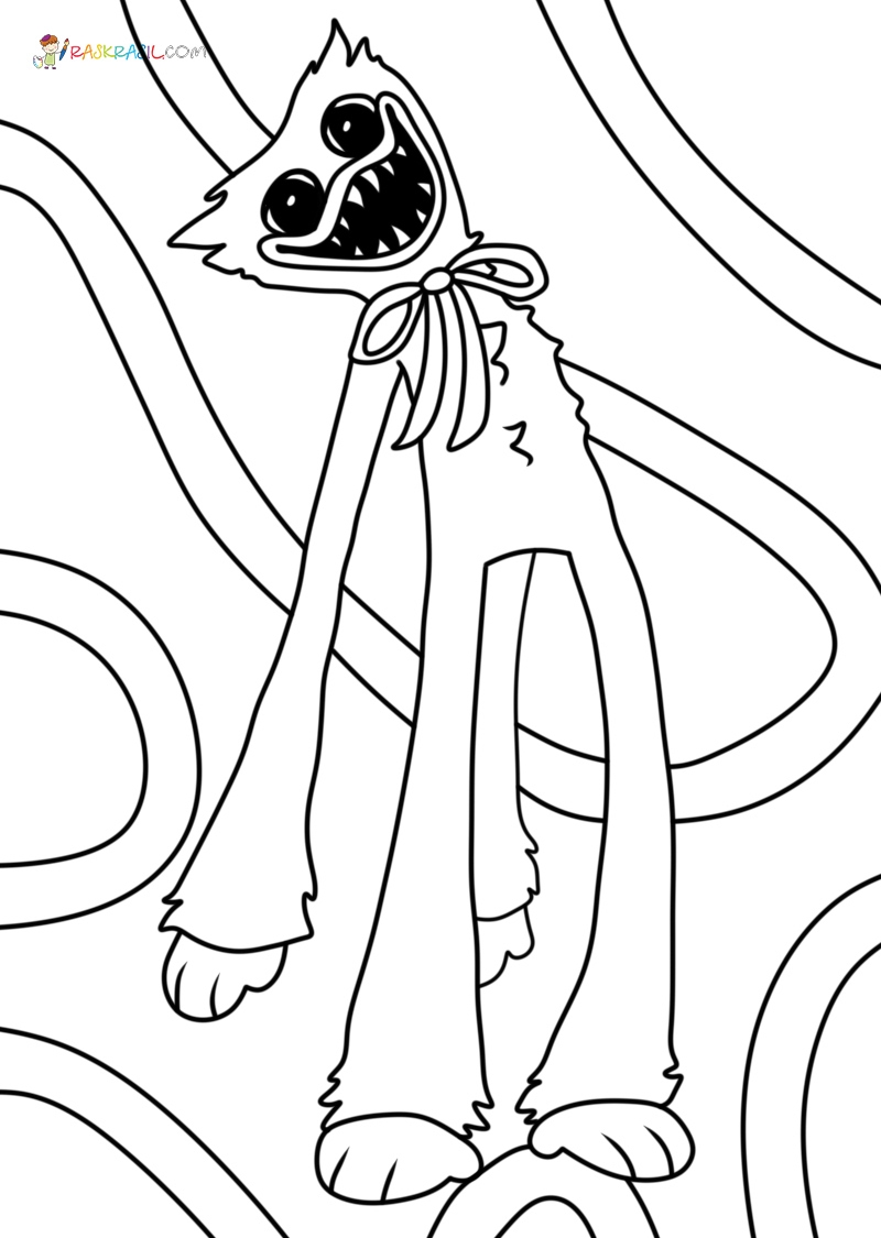 Poppy Playtime Coloring Pages Coloring Home