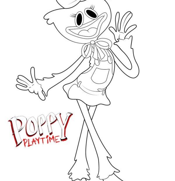 Poppy Playtime Coloring Pages For Kids Free And Easy Print Or