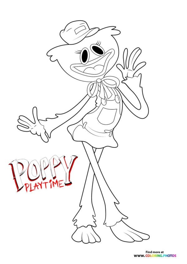 Poppy Playtime Coloring Pages For Kids Free And Easy Print Or Poppy Playtime Coloring Pages For Kids Free And Easy Print Or