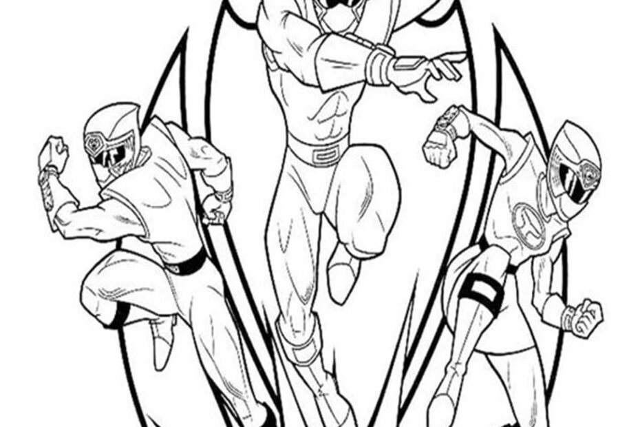 Power Ranger Coloring Page Printable Free Printable Power Rangers The