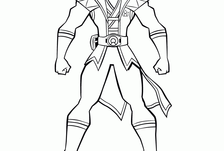 Power Rangers Coloring Pages Free Printable