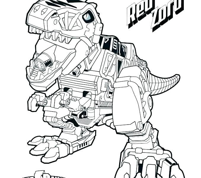 Power Rangers Dino Fury Coloring Pages Free Printable Templates
