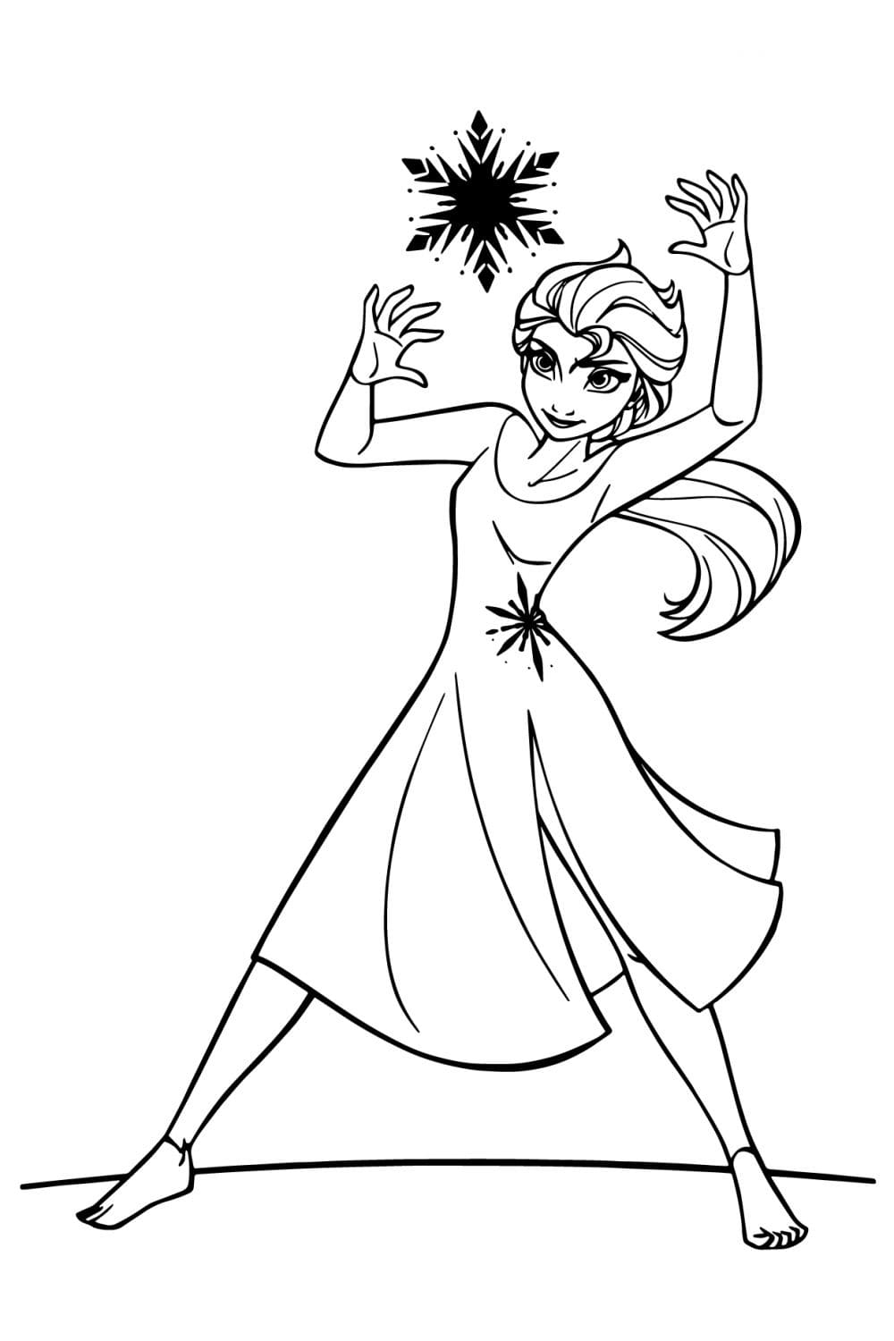 Powerful Elsa Coloring Page Free Printable Coloring Pages For Kids Powerful Elsa Coloring Page Free Printable Coloring Pages For Kids