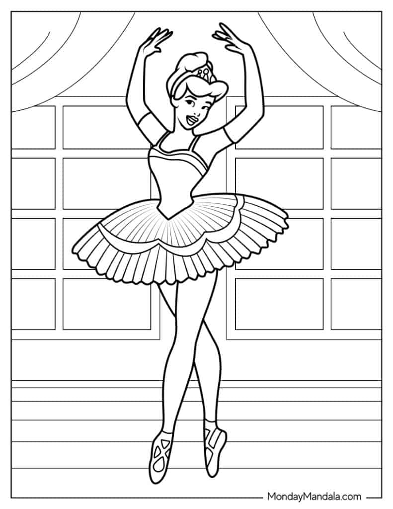 free printable ballerina coloring pages free printable ballerina coloring pages