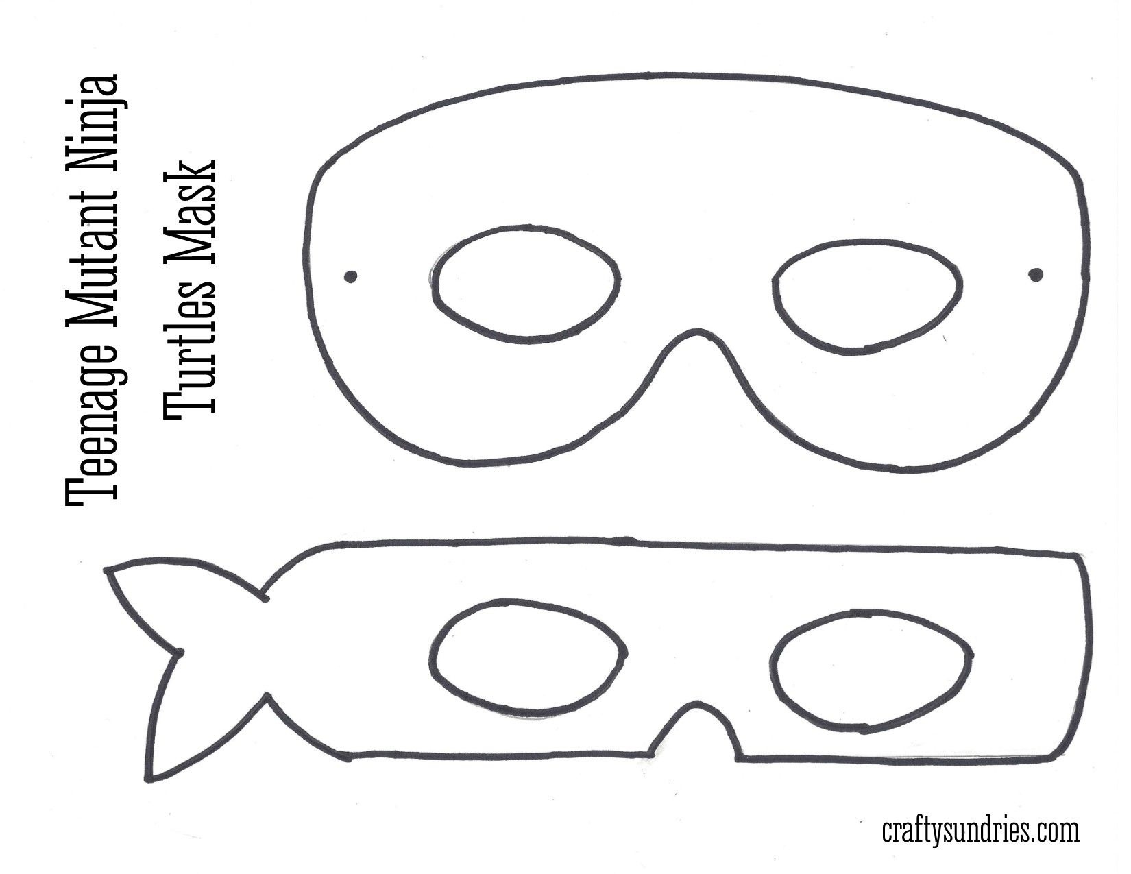 Preschool Teenage Mutant Ninja Turtles Coloring Pages Printable 