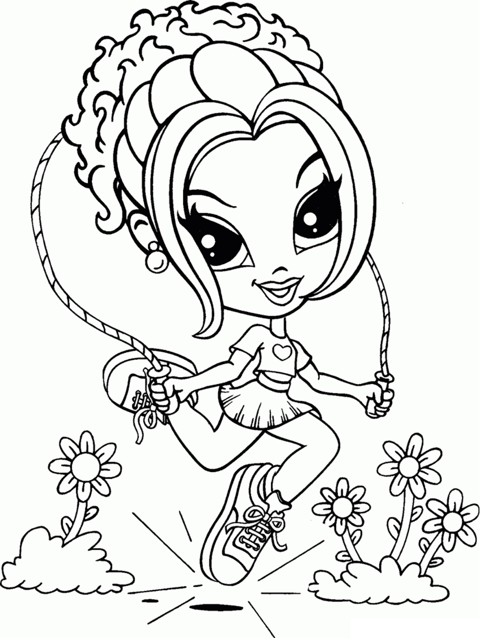 lisa frank coloring pages for girls