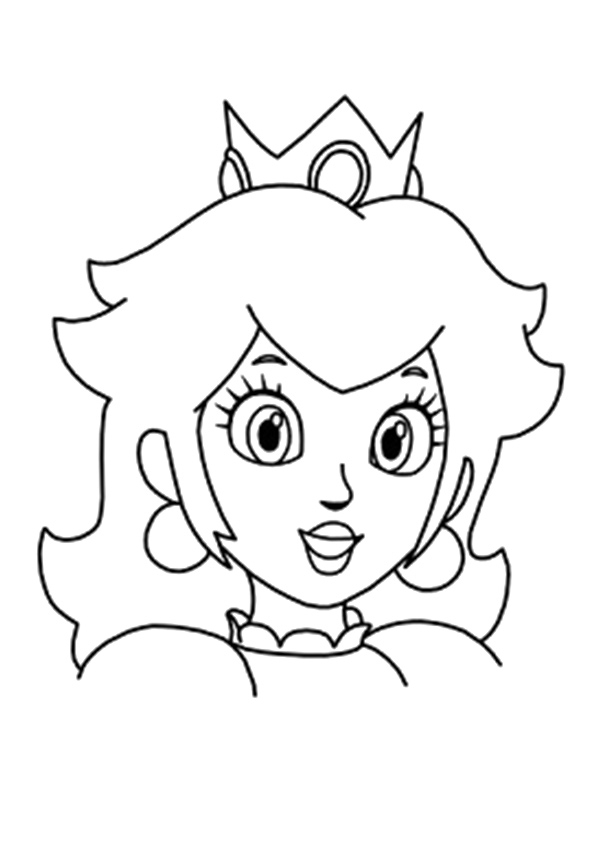 Princess Peach Coloring Pages Books 100 FREE And Printable Princess Peach Coloring Pages Books 100 FREE And Printable