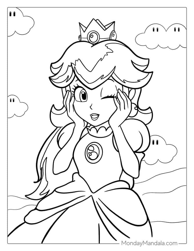 Princess Peach Coloring Pages Pdf Coloringpages The Best Porn Website Princess Peach Coloring Pages Pdf Coloringpages The Best Porn Website