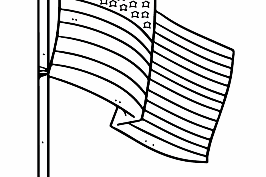 Print American Flag Coloring Page Free Printable Coloring Pages