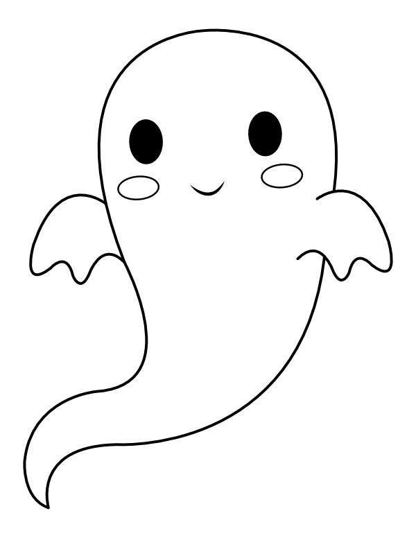 ghost coloring pages free printable ghost coloring pages free printable