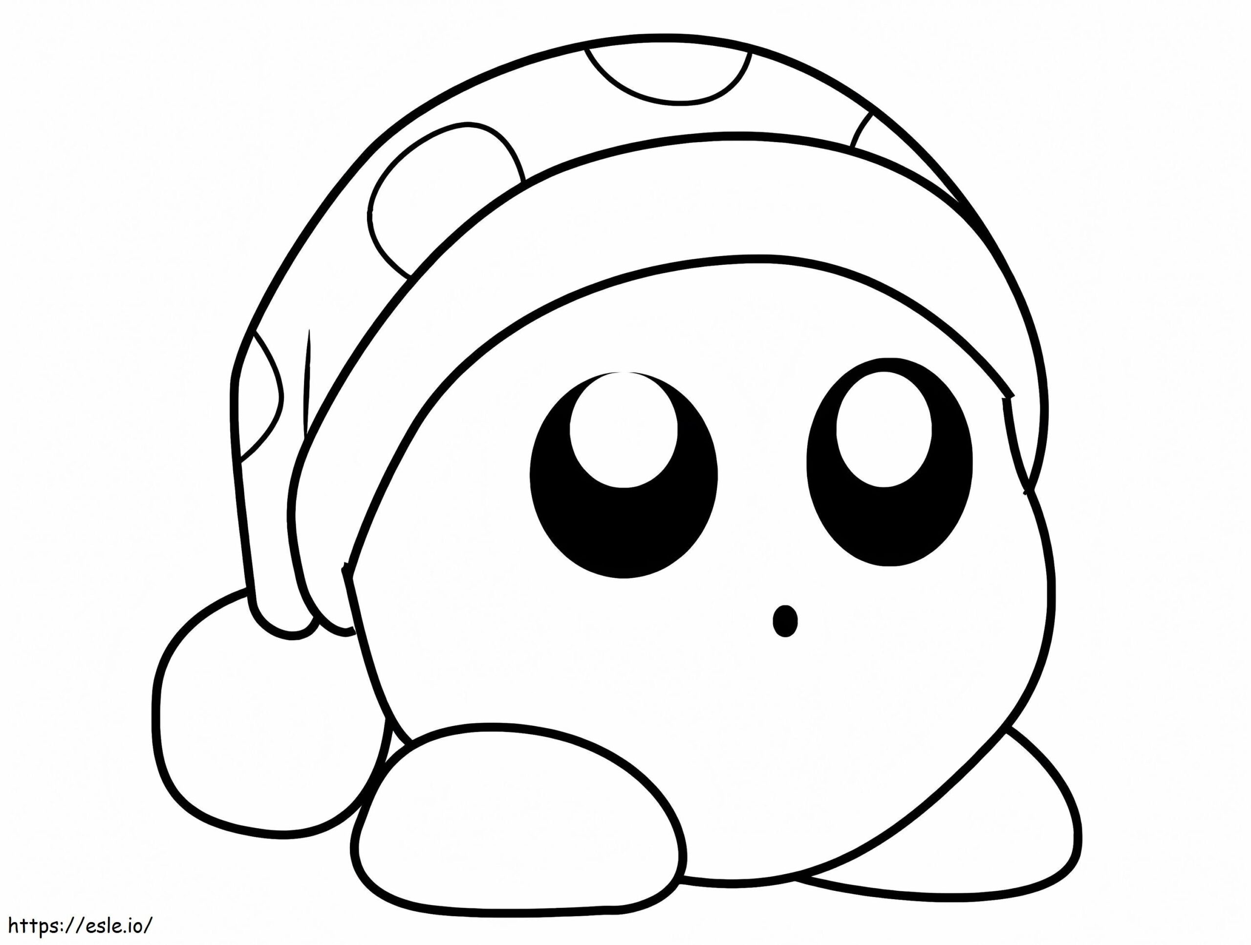Printable Adorable Kirby Coloring Page Printable Adorable Kirby Coloring Page