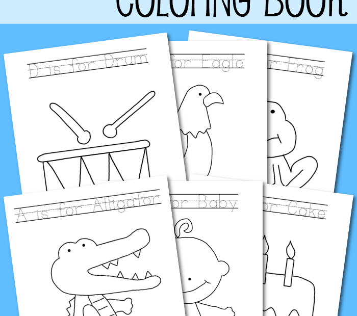 Printable Alphabet Coloring Book From ABCs To ACTs