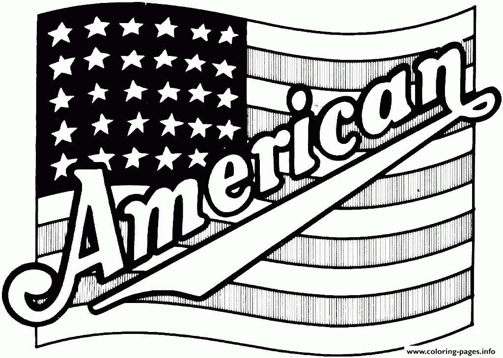 Printable American Flag Coloring Page Printable Printable American Flag Coloring Page Printable