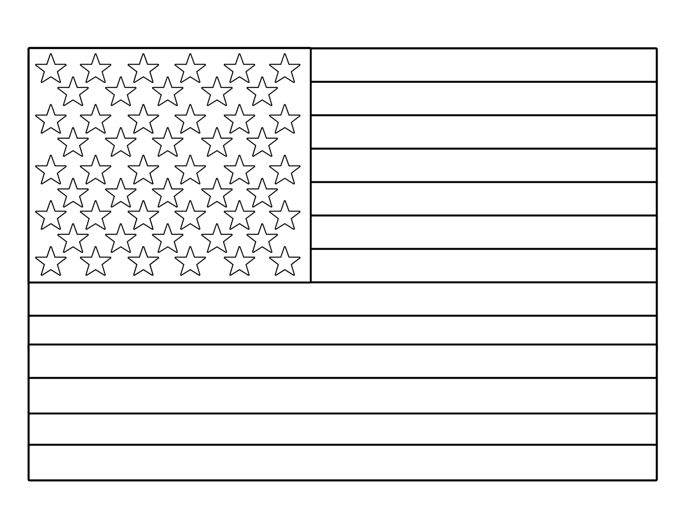 Printable American Flag Printable New Year Banners