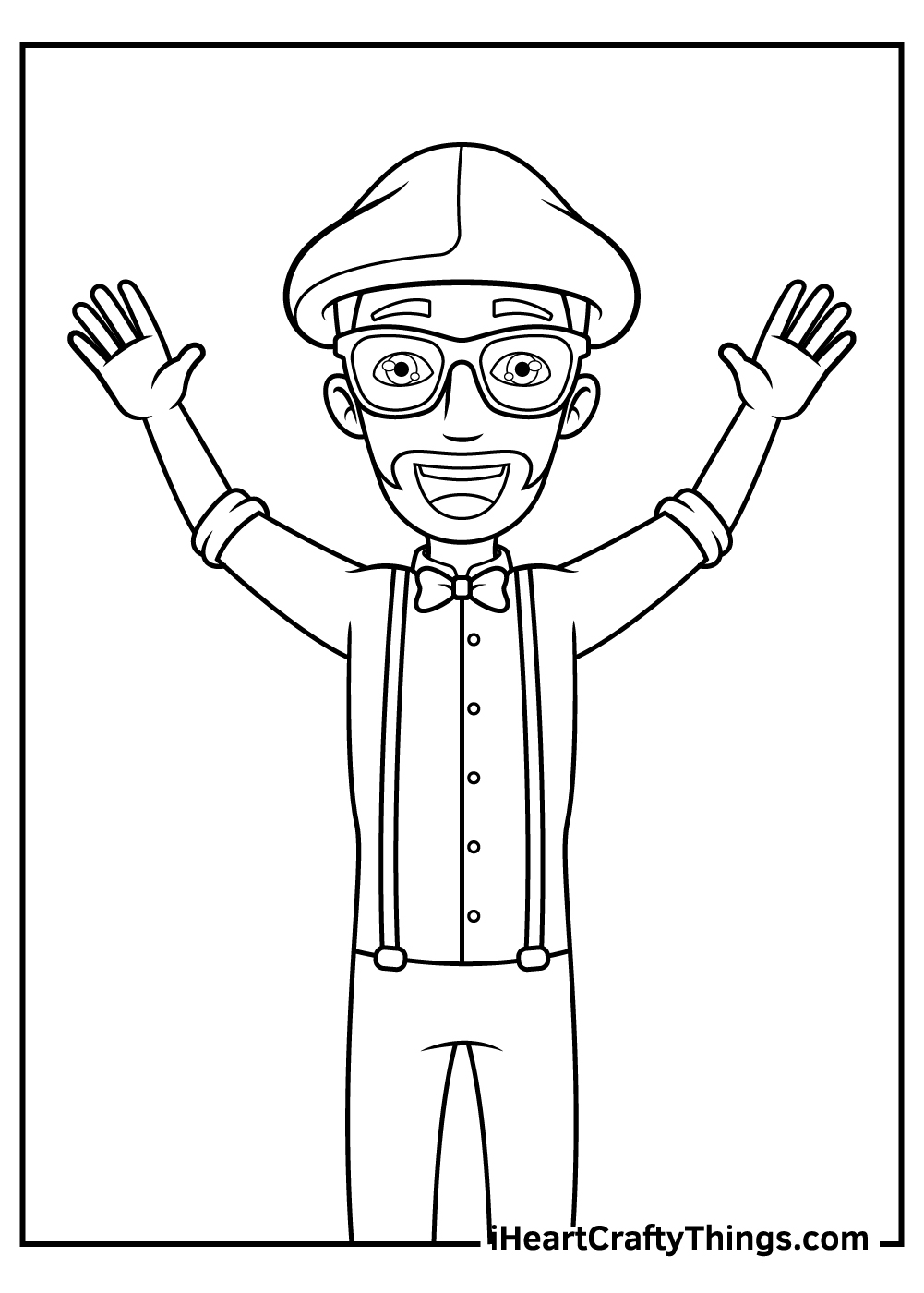 Blippi Coloring Pages Blippi Coloring Pages