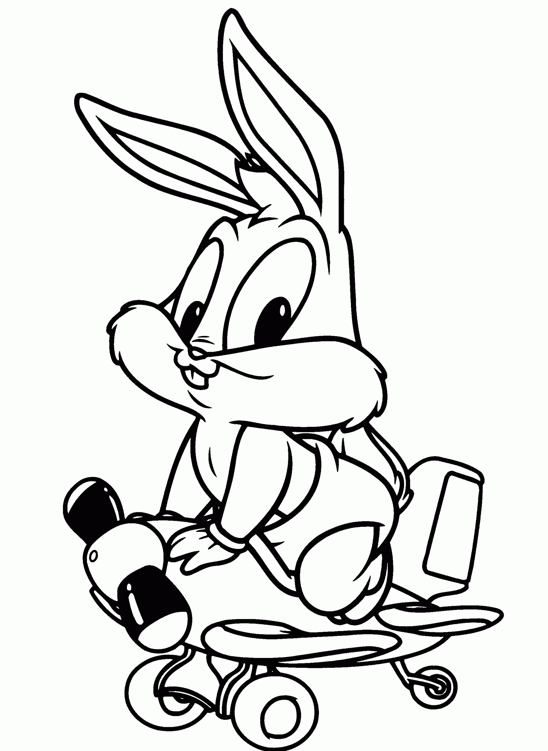 Printable Bugs Bunny Coloring Pages Coloring Home