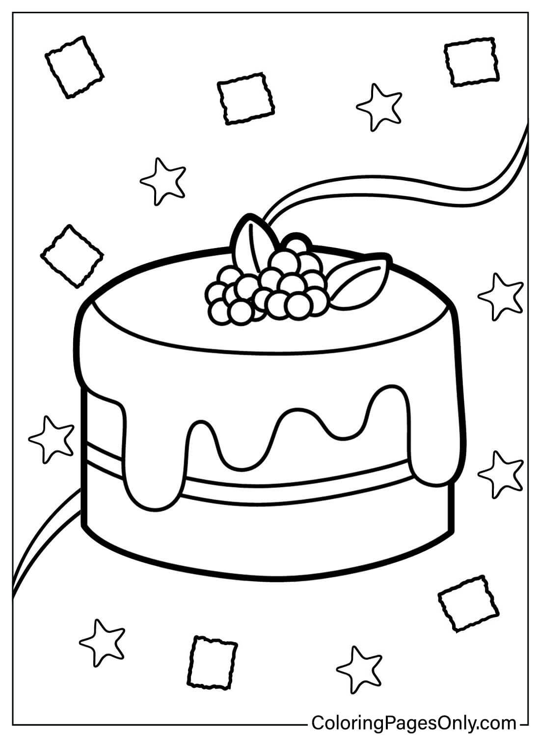 Printable Cake Coloring Page Free Printable Coloring Pages Printable Cake Coloring Page Free Printable Coloring Pages