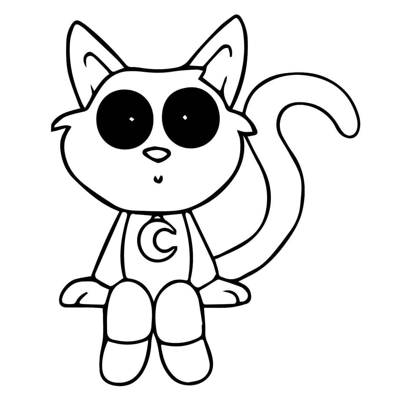 Printable Catnap And DogDay Coloring Page Free Download And Print For 