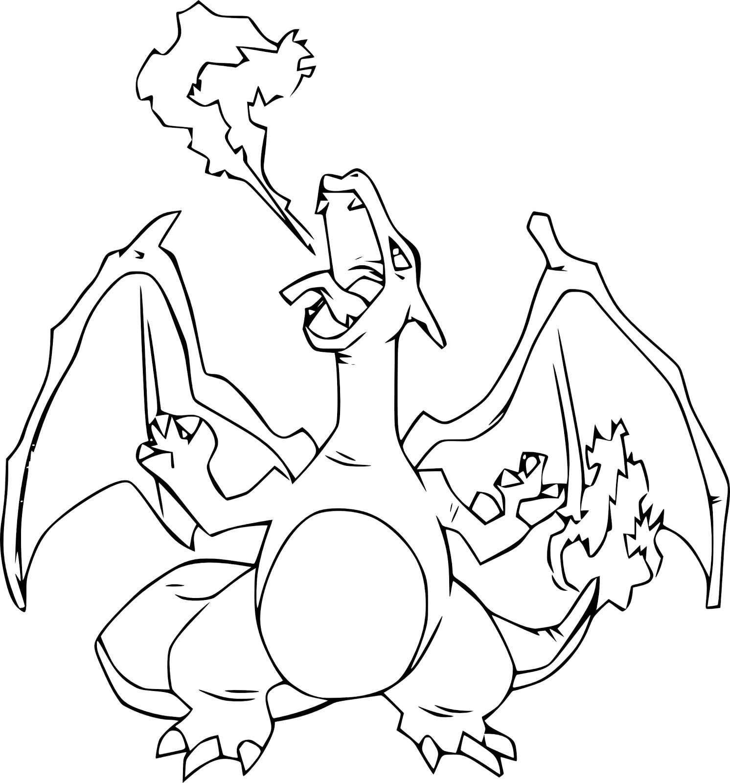 Printable Charizard Coloring Pages For Free Artofit Printable Charizard Coloring Pages For Free Artofit