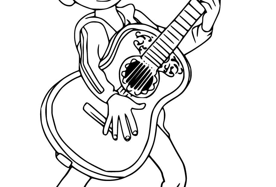Printable Coco Coloring Pages SaraiilCole