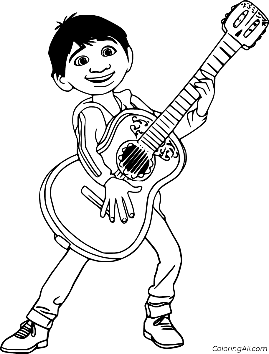 Printable Coco Coloring Pages SaraiilCole Printable Coco Coloring Pages SaraiilCole