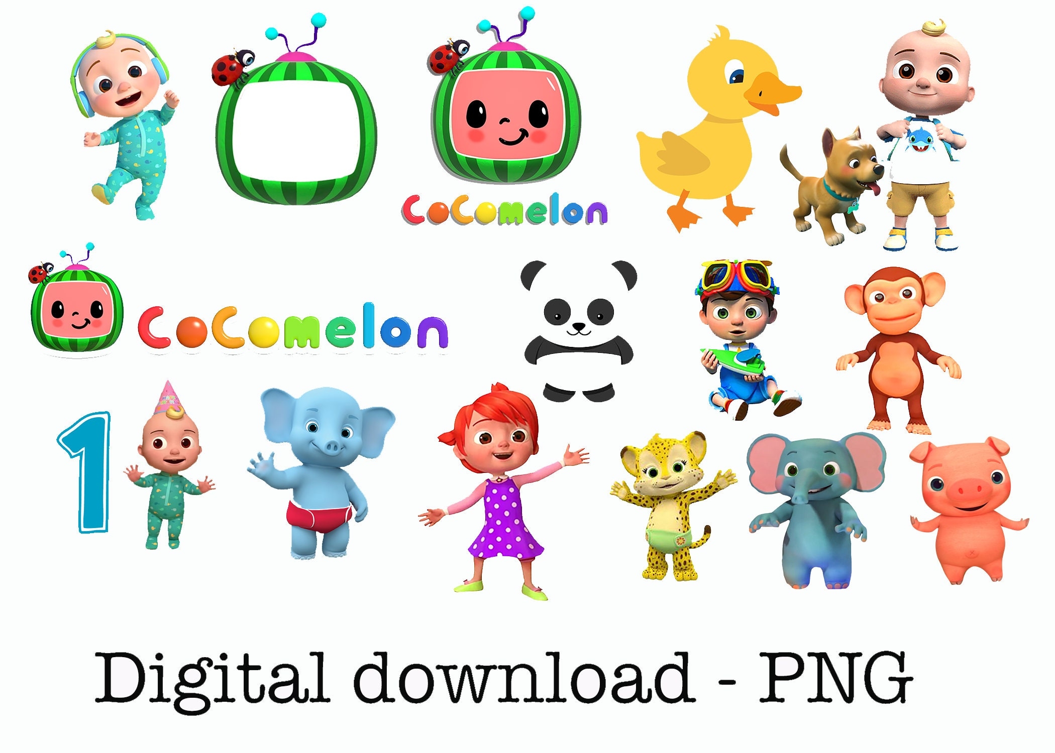 Printable Cocomelon Characters Printable Cocomelon Characters