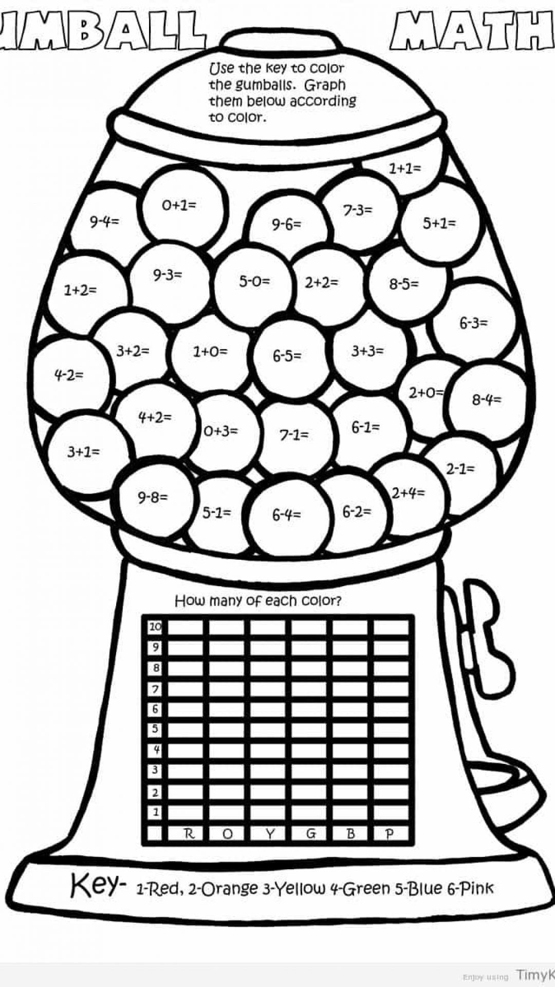 Printable Color By Number Math Sheets Printable Color By Number Math Sheets