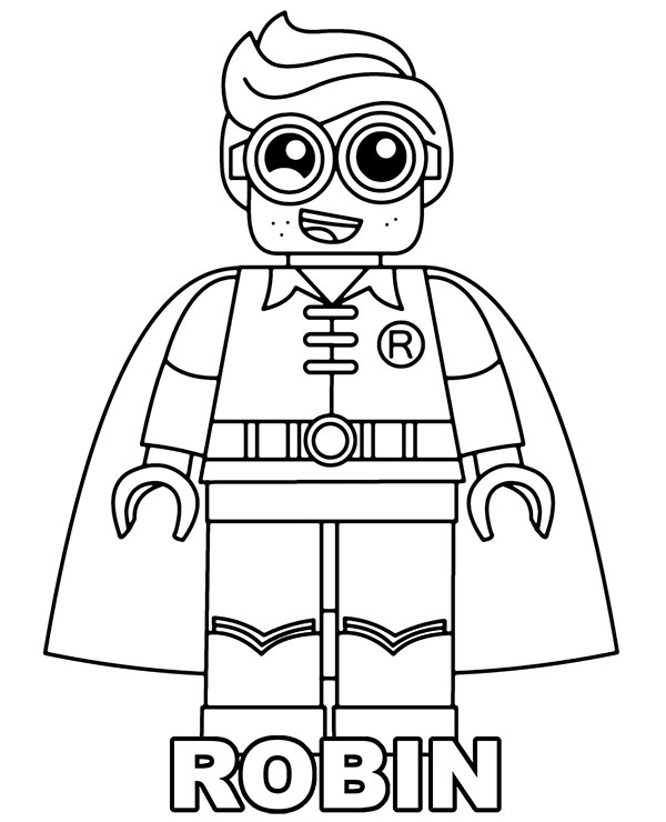 Lego minifigure coloring sheet Lego minifigure coloring sheet