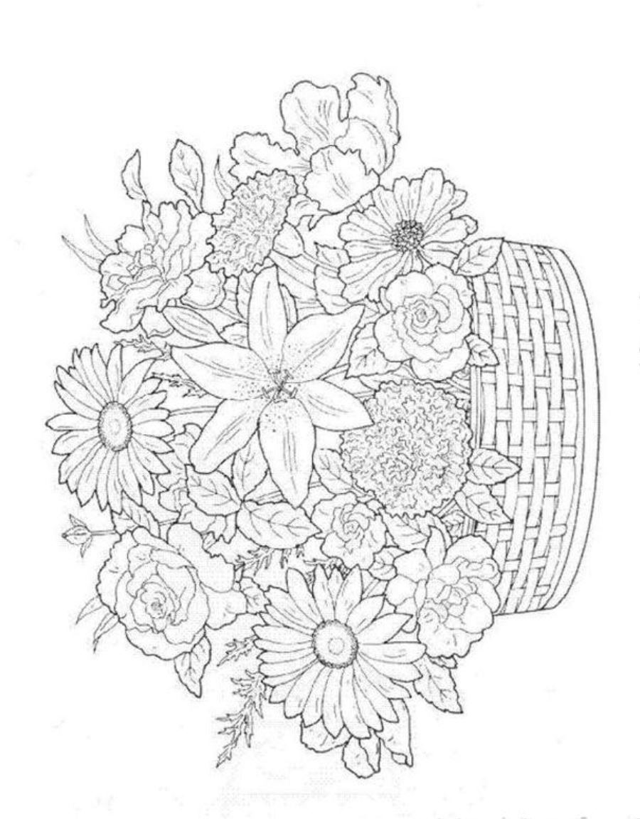 Printable Coloring Pages Flower