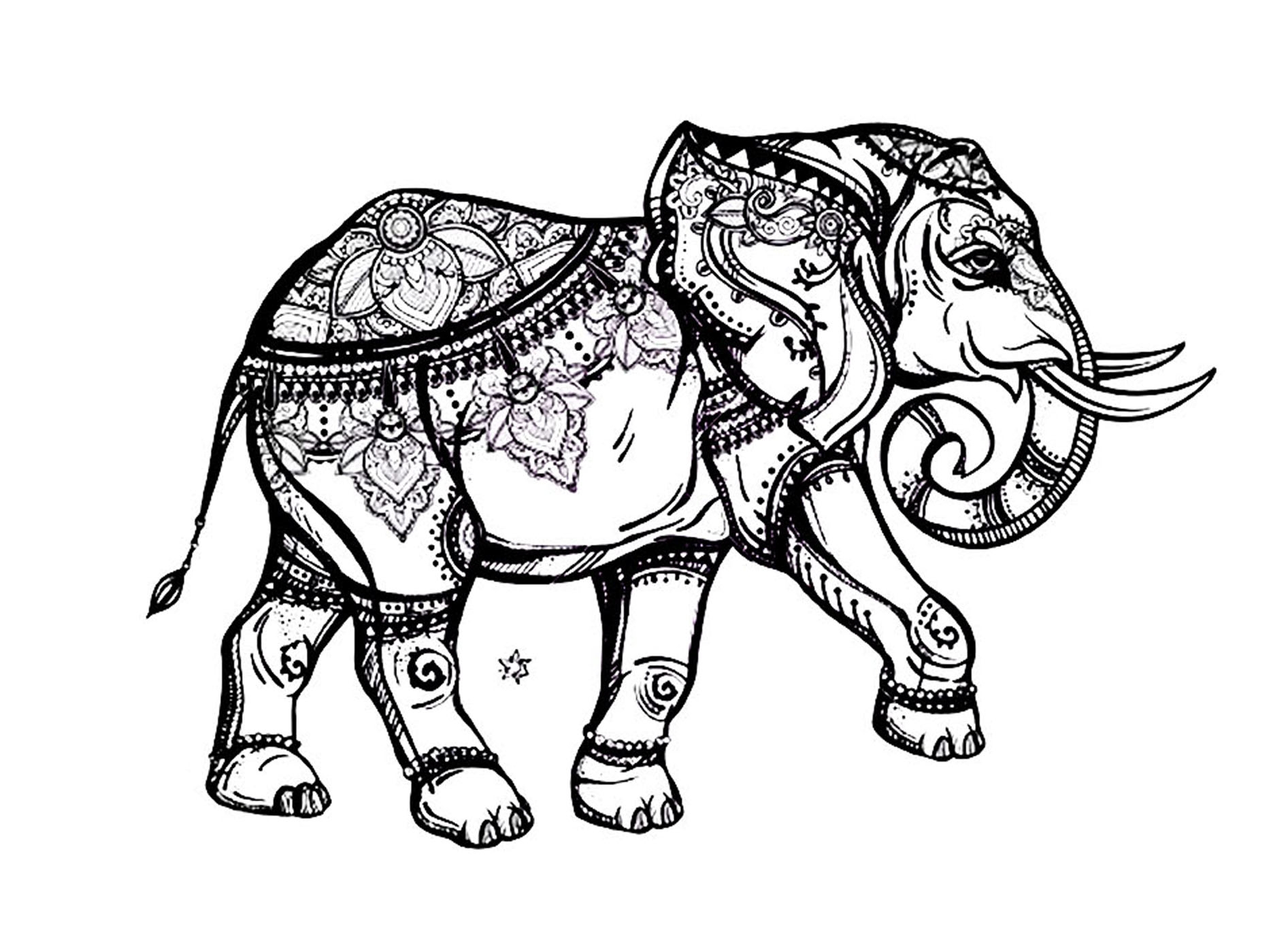 Printable Coloring Pages For Adults Elephants Letter Worksheets The Printable Coloring Pages For Adults Elephants Letter Worksheets The